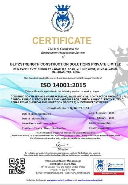 Environment Certificate